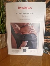 Baby Bjorn Mini Grey 3D Jersey